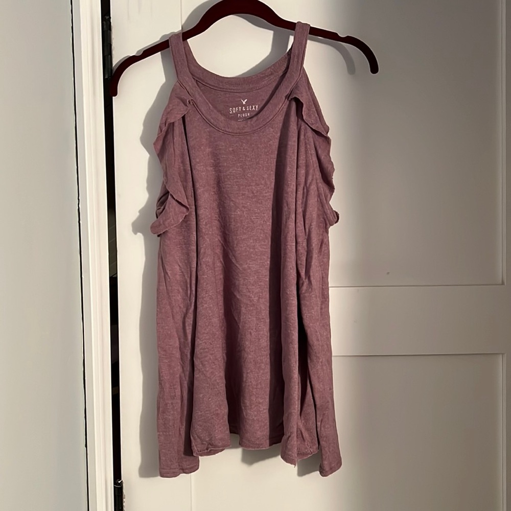 American Eagle off the shoulder sweater